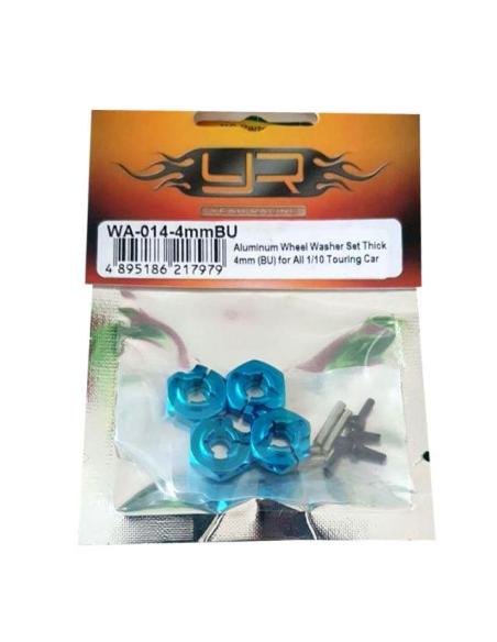 Hexágonos de Rueda de 12mm en aluminio  