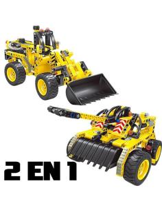 Mechanical Master - 2 en 1 Bulldozer y Tanque - 26