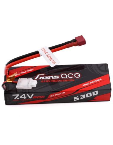 Batería Gens ace 5300mAh 7 4V 2S1P 60C HardCase -