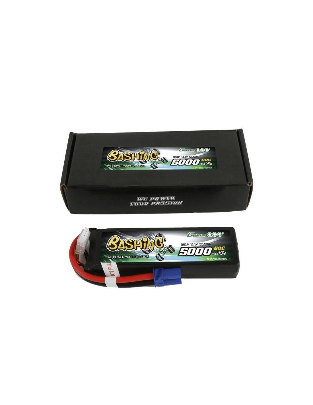 Batería LiPo GENSAce Bashing serie 5000mAh 11,1V 60C