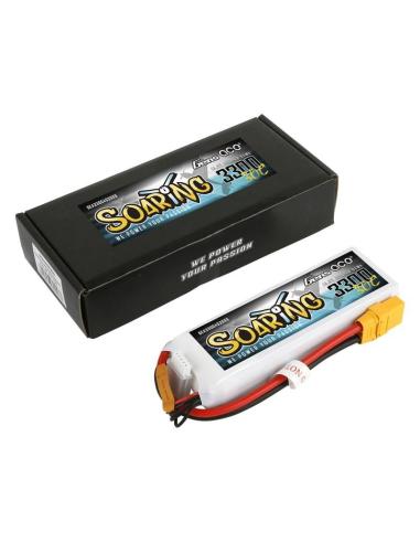 Batería LiPo Soaring 3300mAh 14 8V 30C 4S Gensace