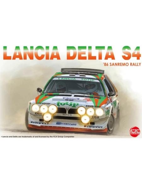 Lancia Delta '86 Sanremo Rally 1/24 NUNU Model kit