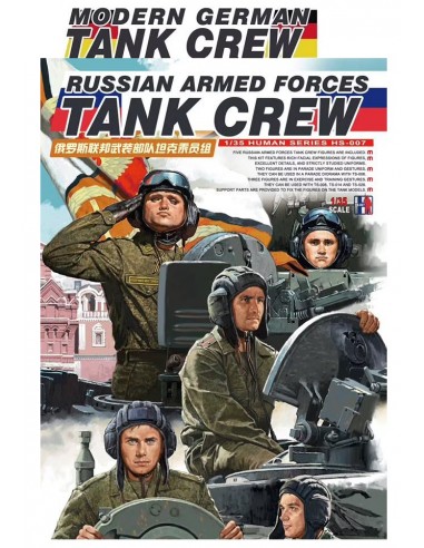 Russian Tank Crew Meng Model 1/35