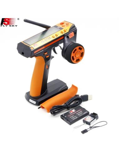 FS-GT3C 2.4G Digital con receptor Flysky - Orange