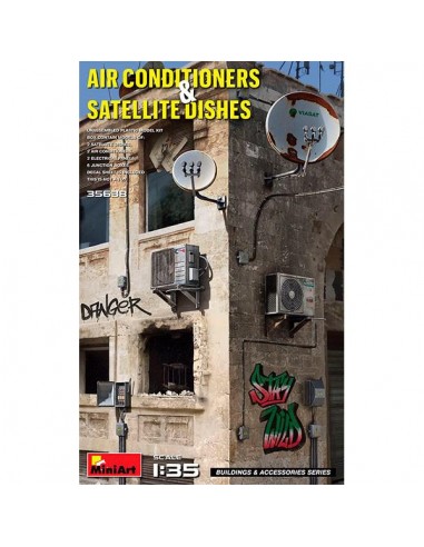 MiniArt Air condicioner & Satellite Dishes 1/35