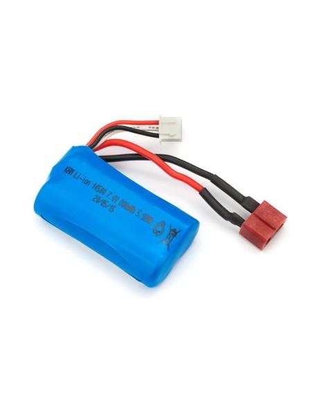 Batería Li-ion 7.4V 800mAH T-Plug BlackZon