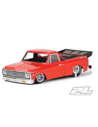 1972 Chevy C-10 Clear Body Drag Car & AE DR10 Prol