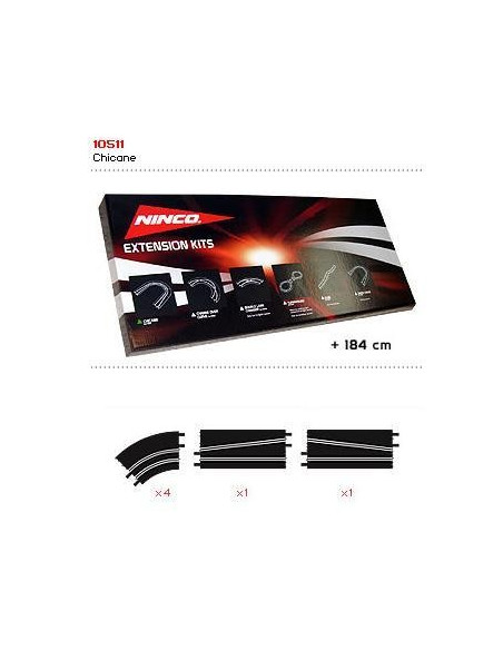 10511 Kit curva chicane asfalto