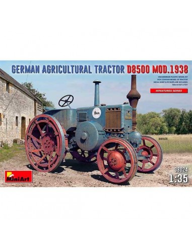 Germ  Agricultural Tractor D8500 Mod  38 1/35 mini