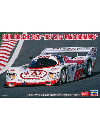 Porsche 962C Brun Spa Francochamps 1987 1/24 Haseg