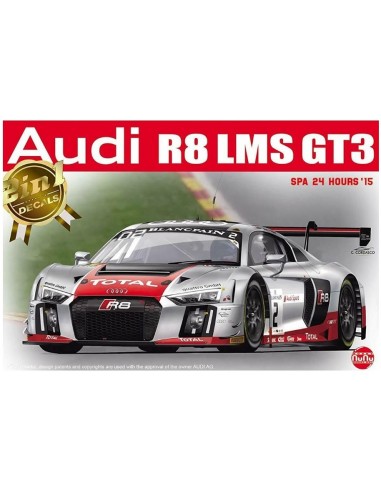 Audi R8 LMS GT3 14h sPA 2015 WRT Team NUNU 1/24