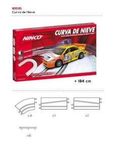 Curva de nieve Ninco