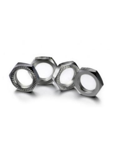 Tuercas de rueda 17mm Absima - Plata