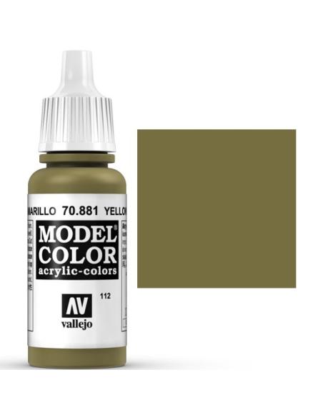 70.881 - Pintura Vallejo Model Color - Verde Amarillo