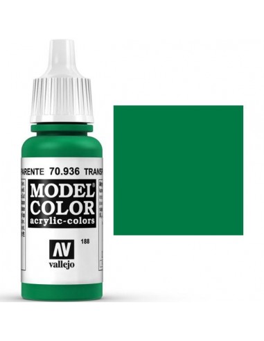 70 936 - Pintura Vallejo Model Color - Verde Trans