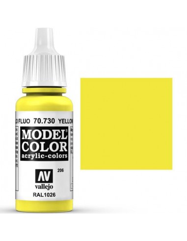 70 730 - Pintura Vallejo Model Color - Amarillo Fl