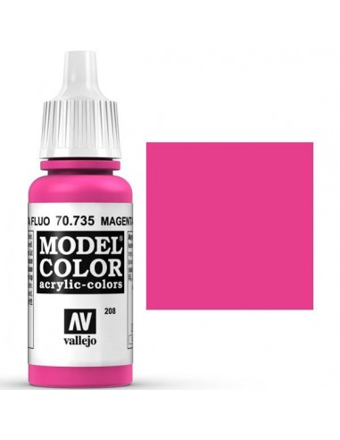 70 735 - Pintura Vallejo Model Color - Magenta Flu