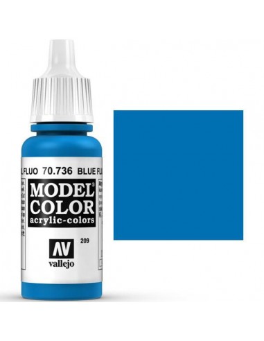 70 736 - Pintura Vallejo Model Color - Azul Fluore