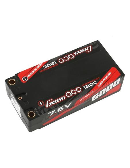 Batería Gensace 6000mAh 7 6V 120C 2S HardCase