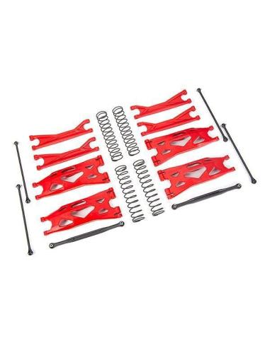 WideMaxx -Suspension Kit para X-Maxx Traxxas- RED