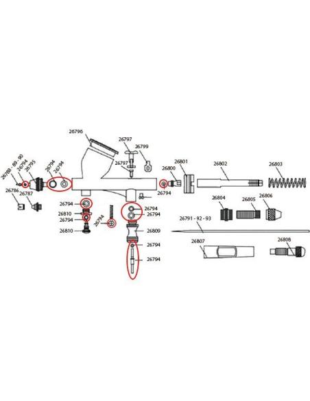 Juntas Tóricas D-103 (26022)