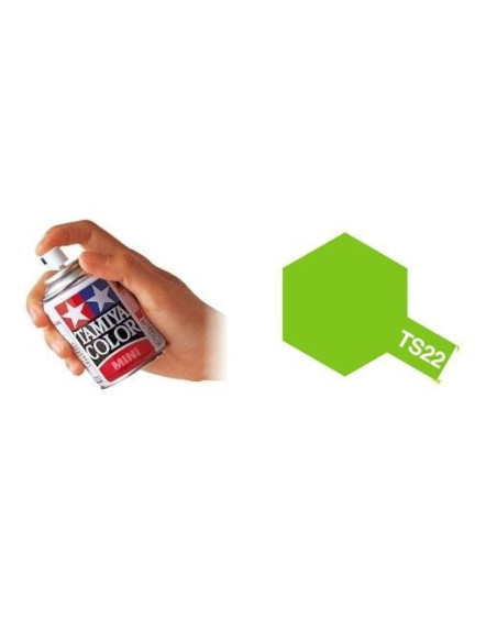 PINTURA ESMALTE ACRILICA TS-22, VERDE CLARO