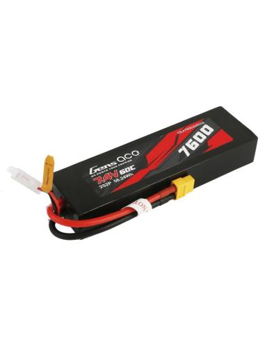 Bateria LiPo GensAce 7600mAh 7 4V 60C 2s