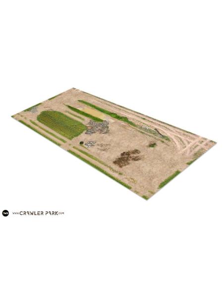 Moqueta Circuito RC Crawler Park 1/24 De 200x100cm