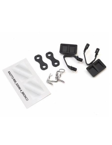 Traxxas TRX-4 Side Mirror Set (Black) Ford Bronco