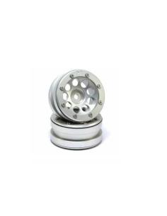 Beadlock Wheels PT- Ecohole Silver/Silver 1 9 Mets