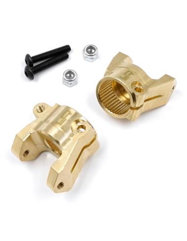 Brass Front C-Hub Set For Element 1/10 Enduro