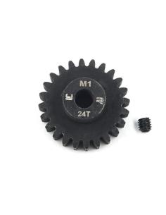 Piñón Mod 1 0 Acero HD eje 5mm Yeah Racing - 24T