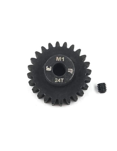 Piñón Mod 1 0 Acero HD eje 5mm Yeah Racing - 24T