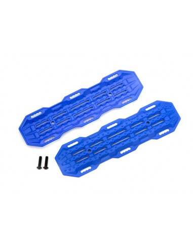 Traction boards  blue/mounting hardware - Azul