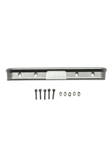 Rear Bumper for Axial SCX24 C10 - Silver