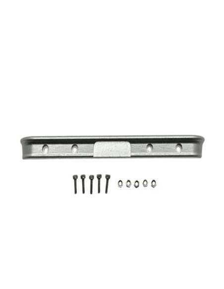 Rear Bumper for Axial SCX24 C10 - Silver