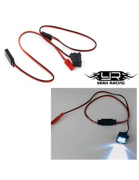 Led con foco de luz Blanca para RC Crawler