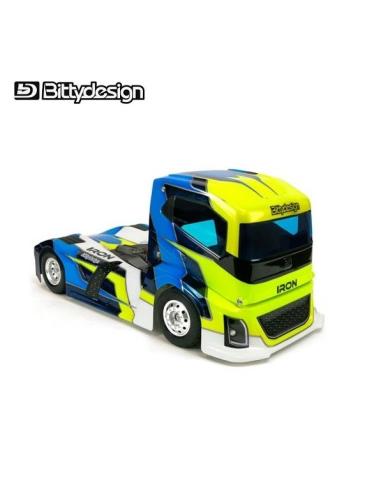 Carrocería IRON 1/10 190mm Truck Clear Bittydesign