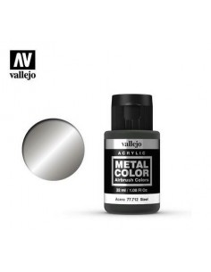 Metal Color - Steel - Vallejo  32 ml 