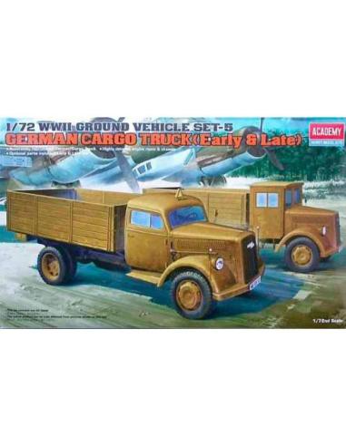 Vehículos German Cargo Truck e/l 1/72 Academy