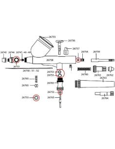 Juntas Tóricas D-102  26020-26021 