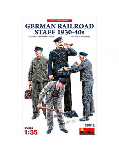 German Railroad Staff 1930-40s 1/35 MiniArt 