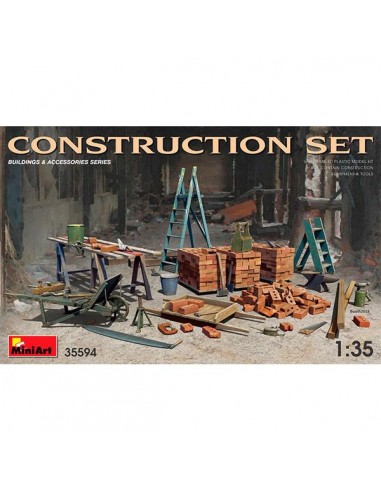  Accesorios Construction Set 1/35 MiniArt 