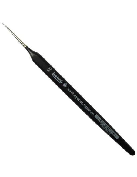 Pincel Dismoer Marta roja Triangular 3/0