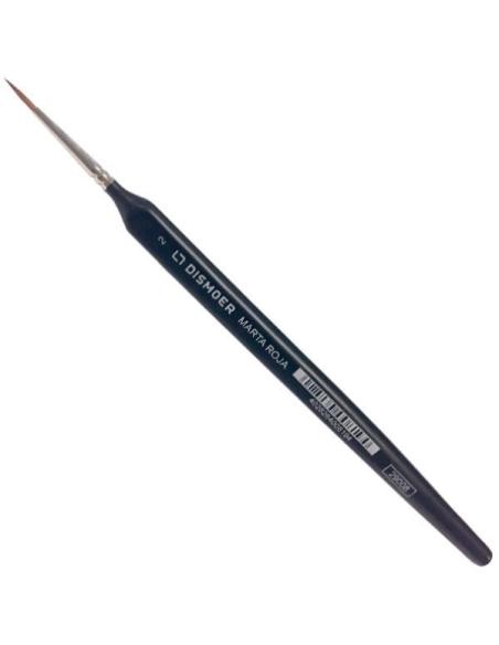 Pincel Dismoer Marta roja Triangular 2