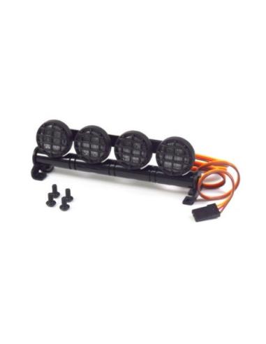 LED Round Roof Light 4 Spotlight RC Cars