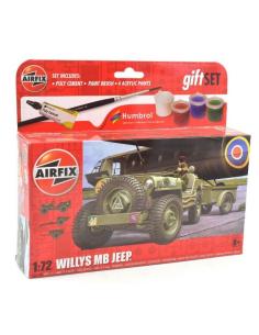 Small Starter Set Willys MB Jeep 1/72 Airfix