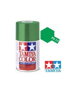 PS-17 Metallic Green Lexan Spray Paint 100ml Tamiy