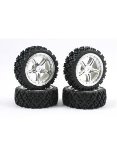 Neumáticos Fastrax 1/10 Buggy CUBOID 10 Radio CHOM