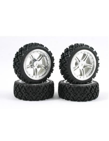 Neumáticos Fastrax 1/10 Buggy CUBOID 10 Radio CHOM